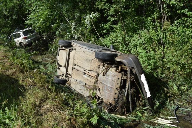 Тройное ДТП на автодороге Ухта – Сосногорск